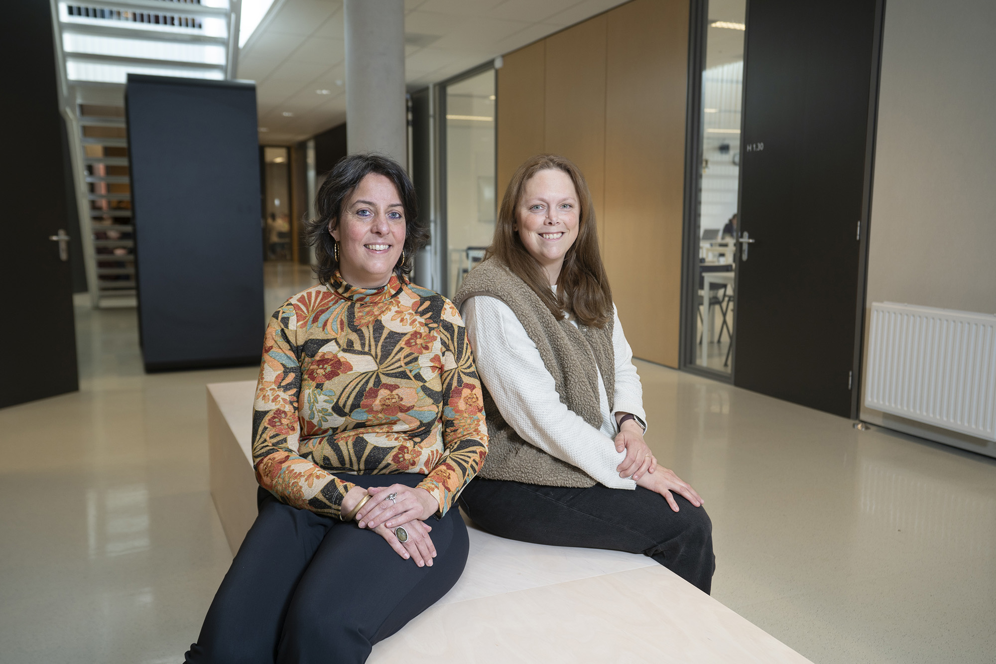 portret van twee vrouwen